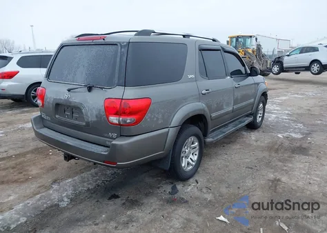 2005 Toyota Sequoia Sr5 V8 из США, поврежденный, VIN 5TDZT34A85S239898